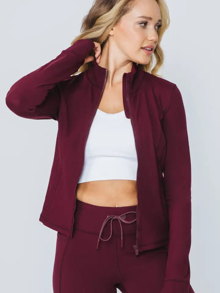 Yoga Lux Slim Fitted Jacket