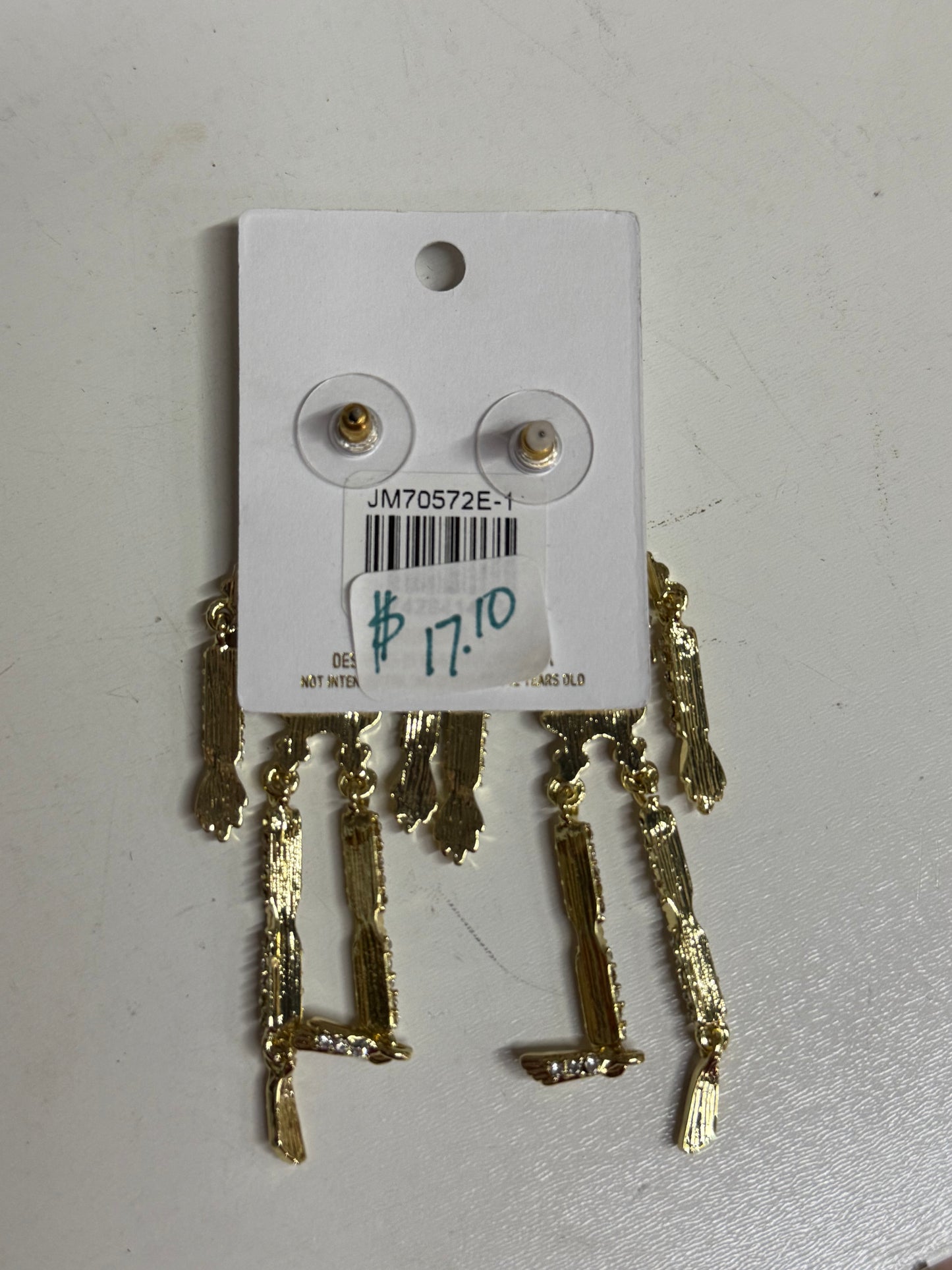 Jeweled Skeleton earrings