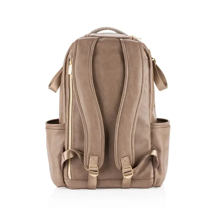 Vanilla Latte Boss Backpack Diaper Bag