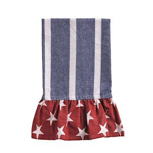 Ruffle Americana Tea-Towel
