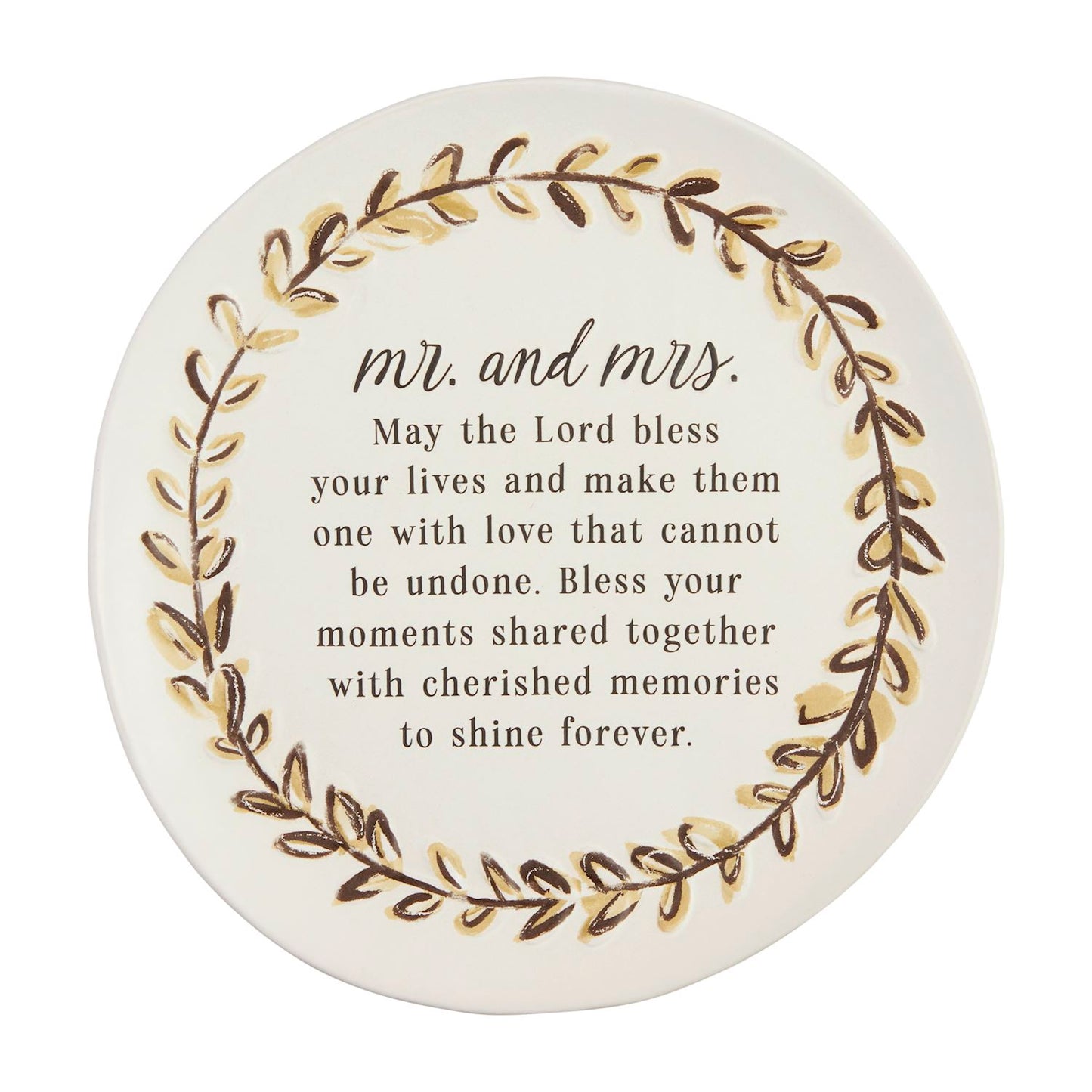 Mr./Mrs. Wedding Platter