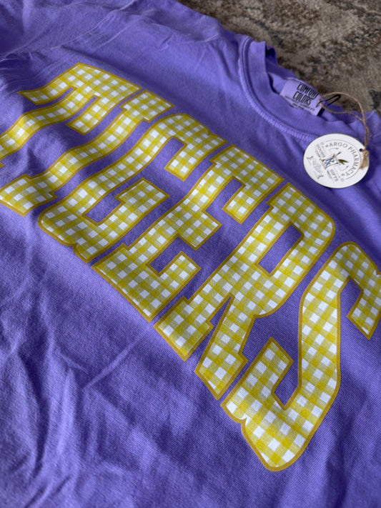 Gingham Tigers T-Shirt