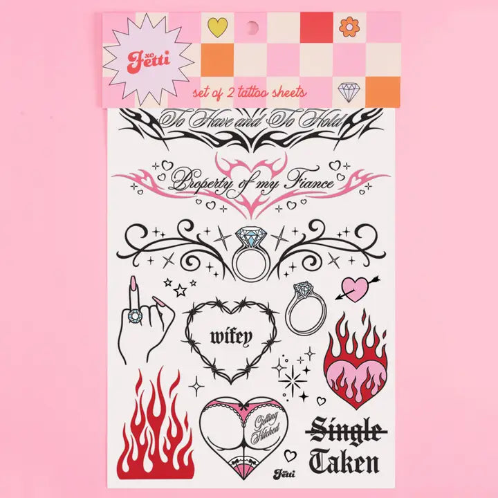 Bridal Temporary Tattoos