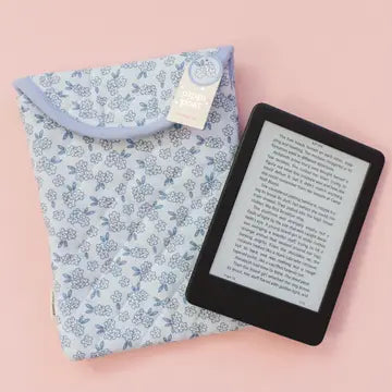 Blue Floral E-reader Case