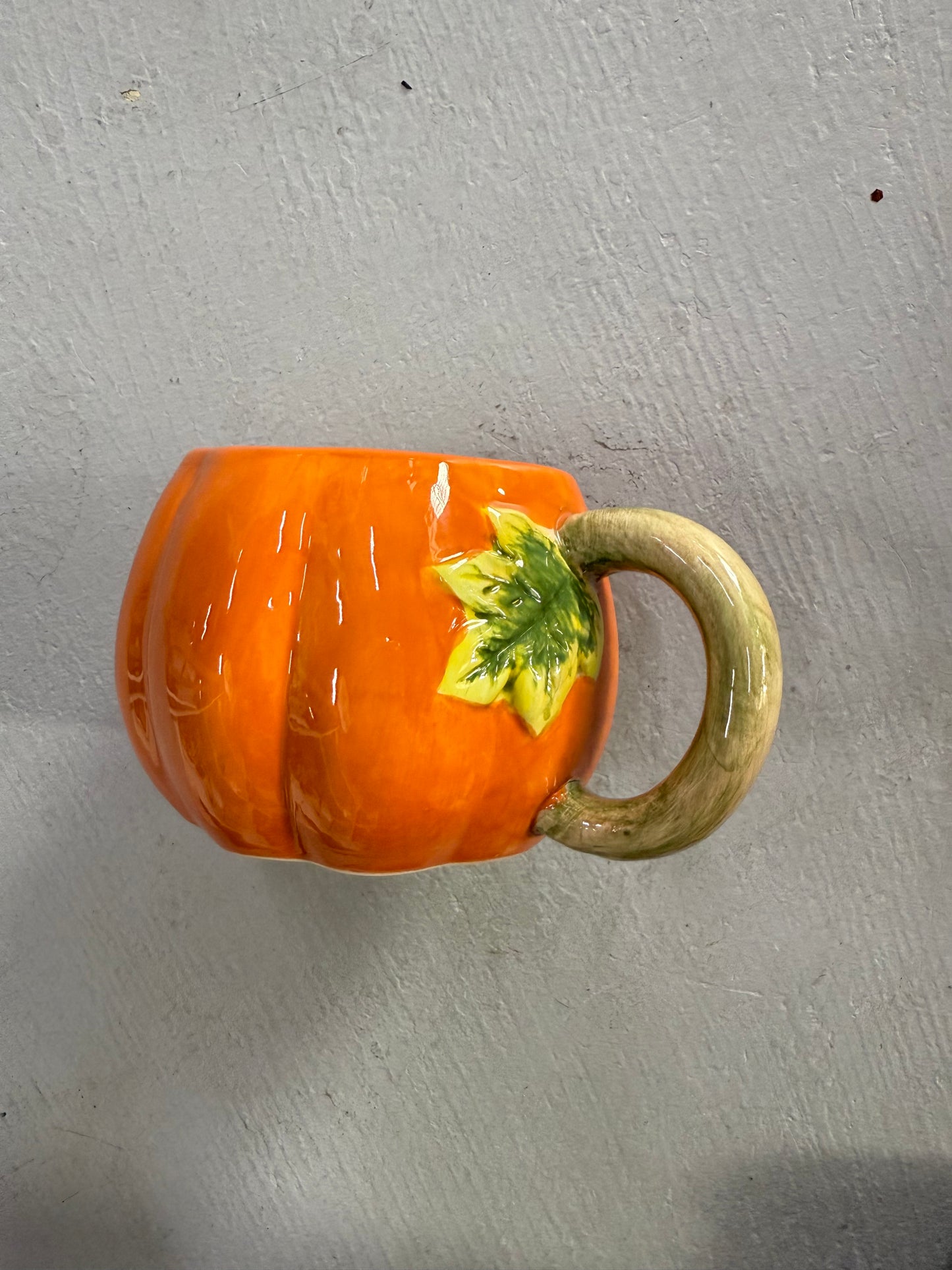 Ceramic Pumpkin Coffee Cup