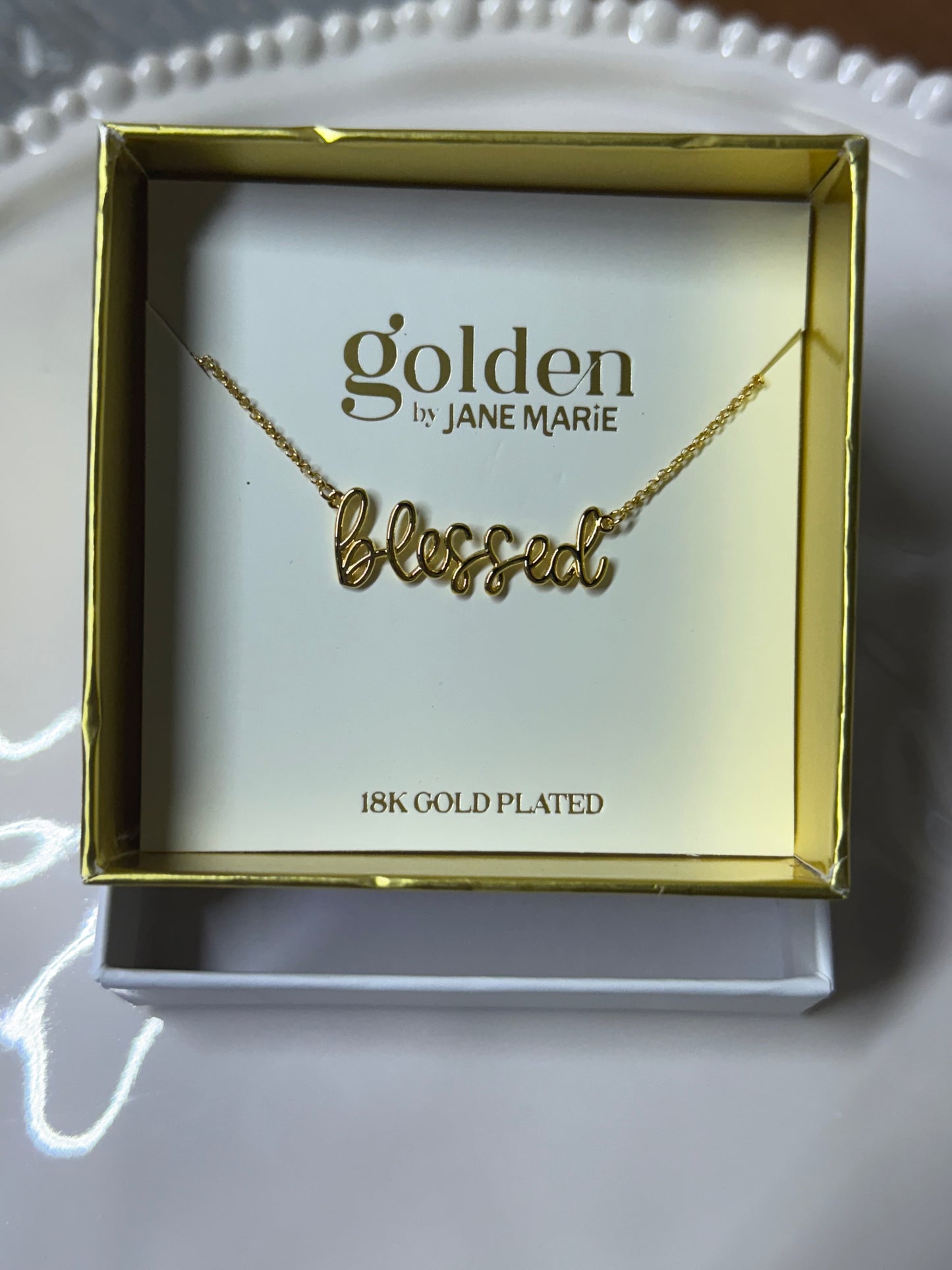 JM “Blessed” Necklace