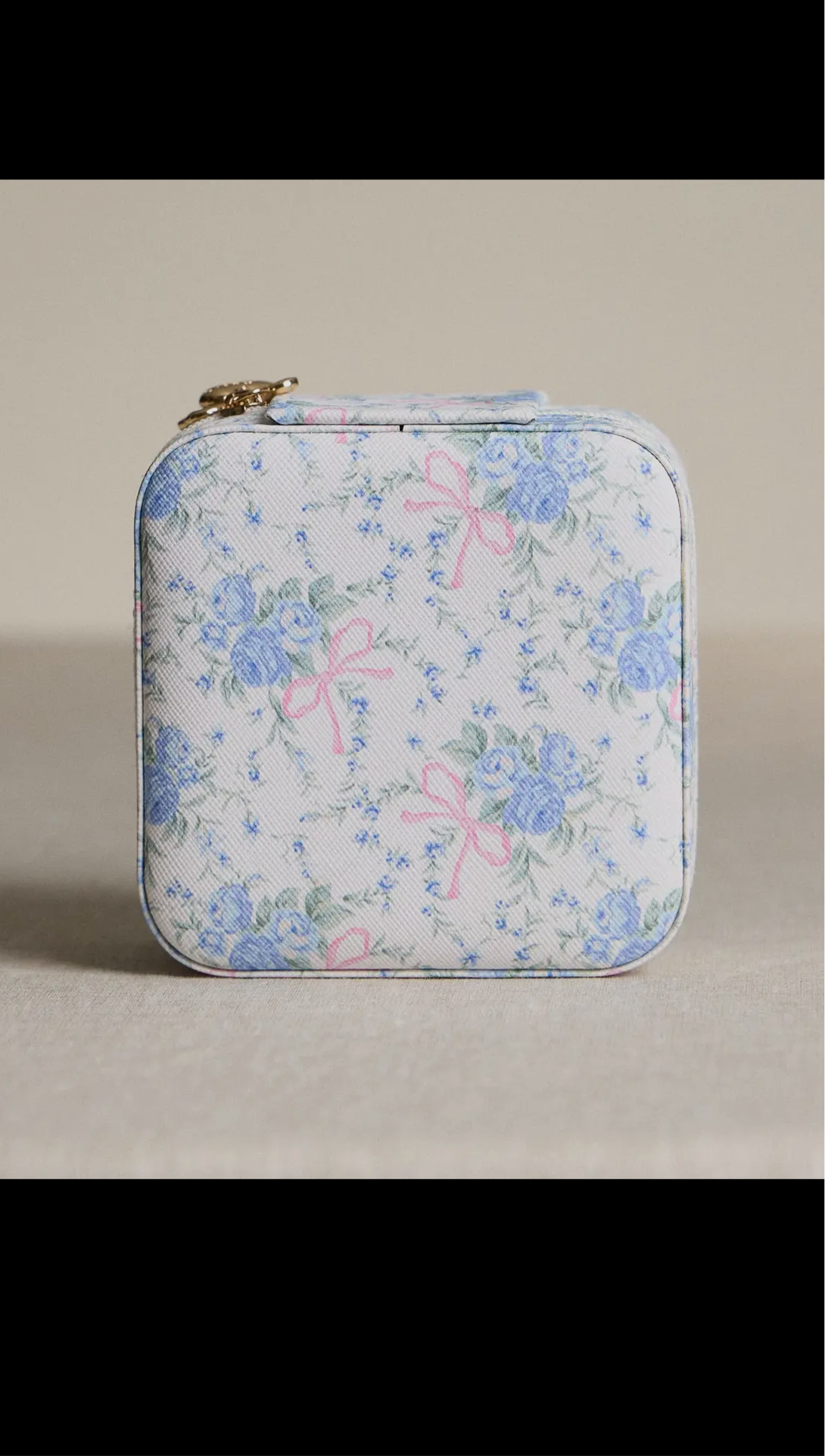 Travel Jewelry Box (Bow)