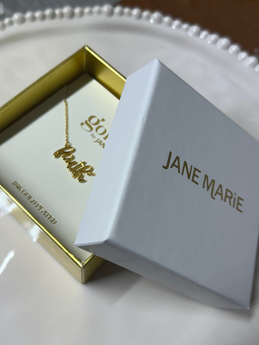 JM “Faith” Necklace