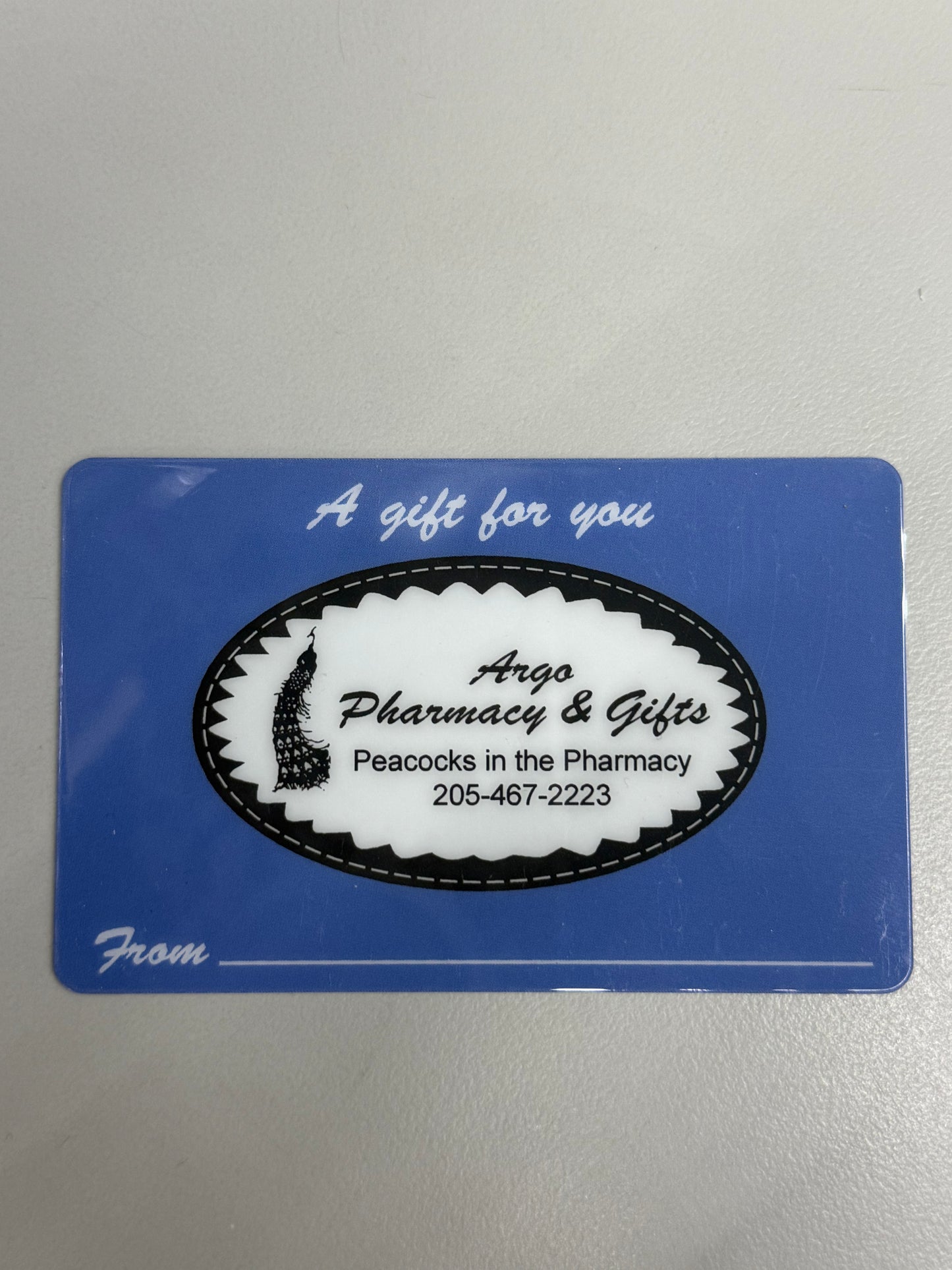 Argo Pharmacy and Gifts Gift Card