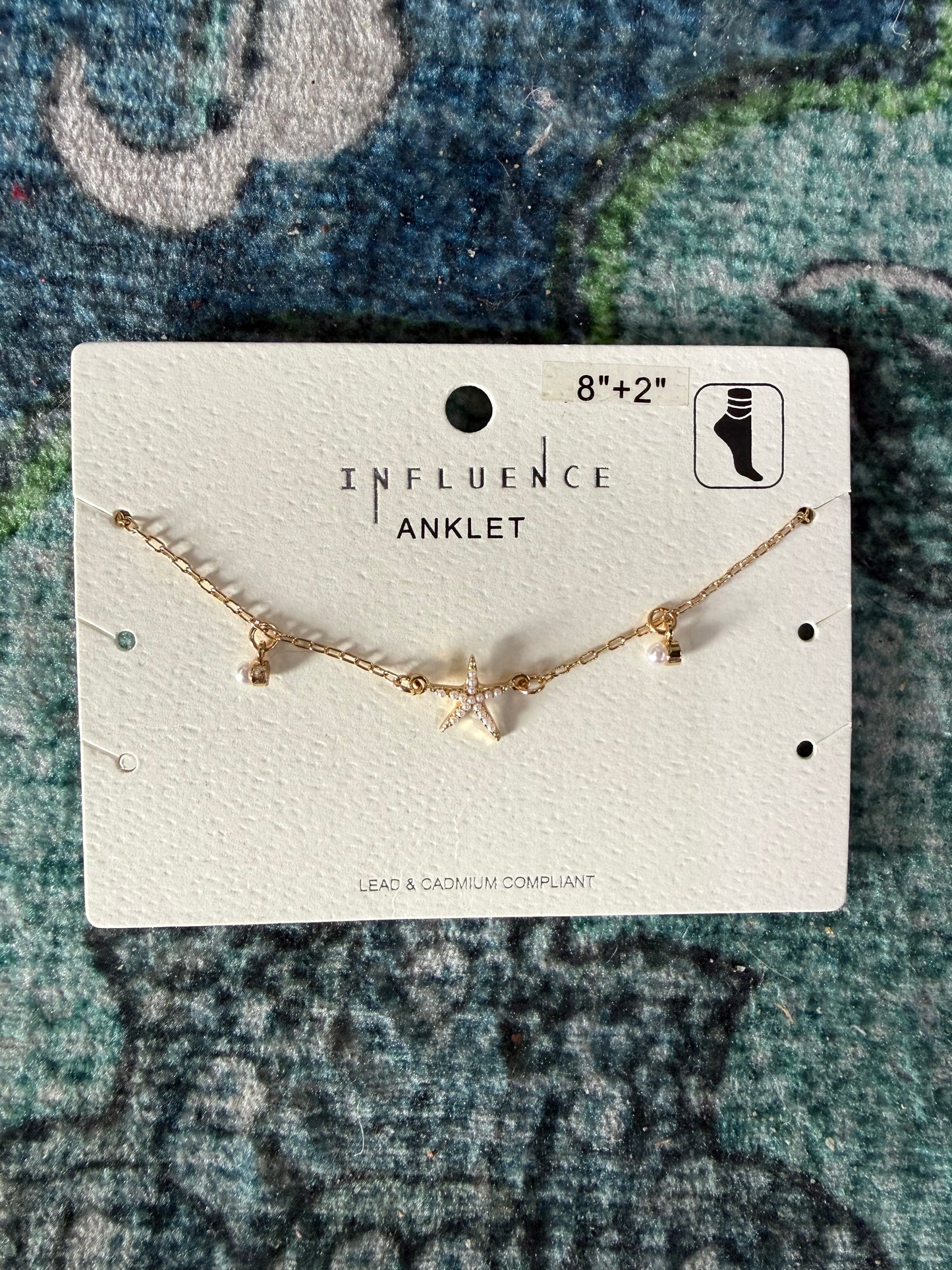 Starfish anklet