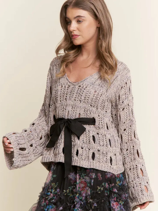 Bow Knit Sweater