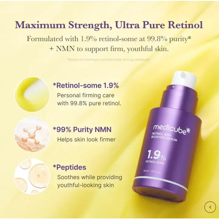 Medicube Retinol Nmn Boosting Serum