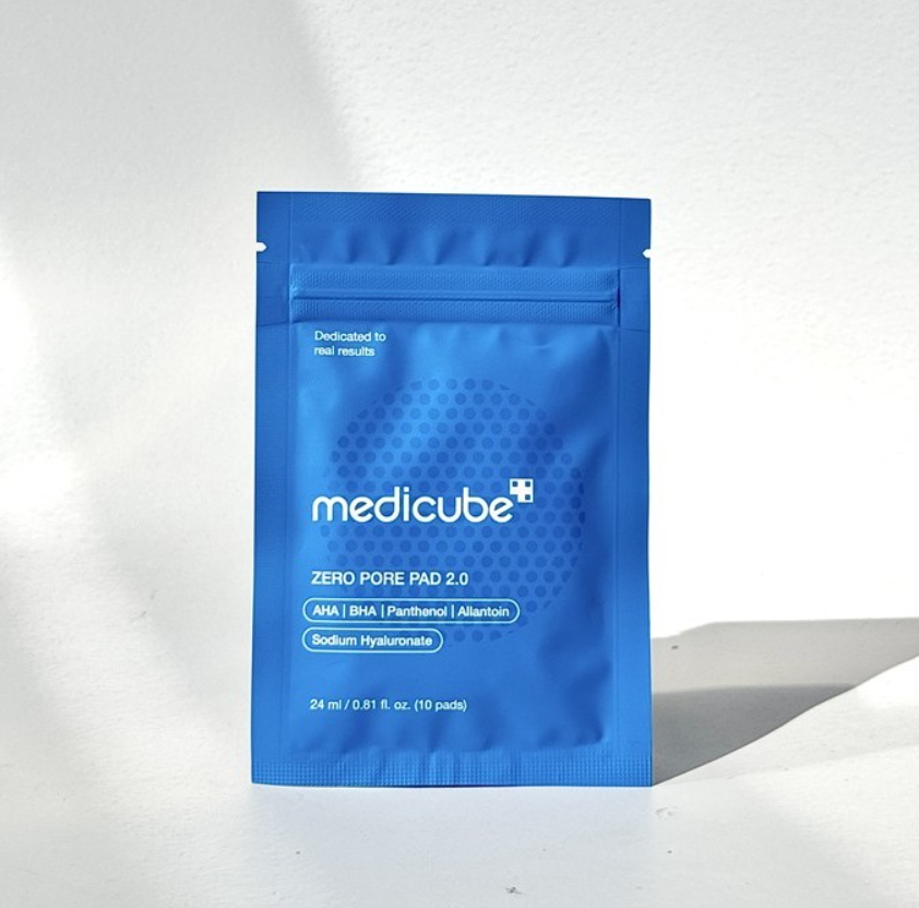 MEDICUBE Zero Pore Pad 2.0 10 pads Travel AHA Toner Pads