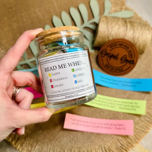 "Read Me When.." Scripture Jar