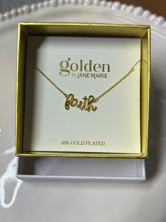 JM “Faith” Necklace