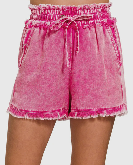 Mineral Wash Shorts
