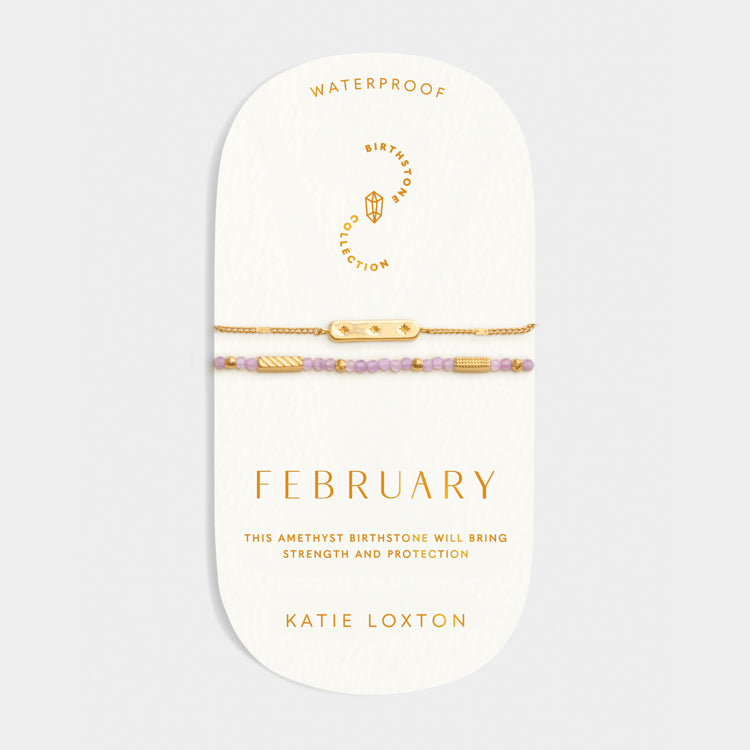 Katie Loxton Birthstone Bracelet set