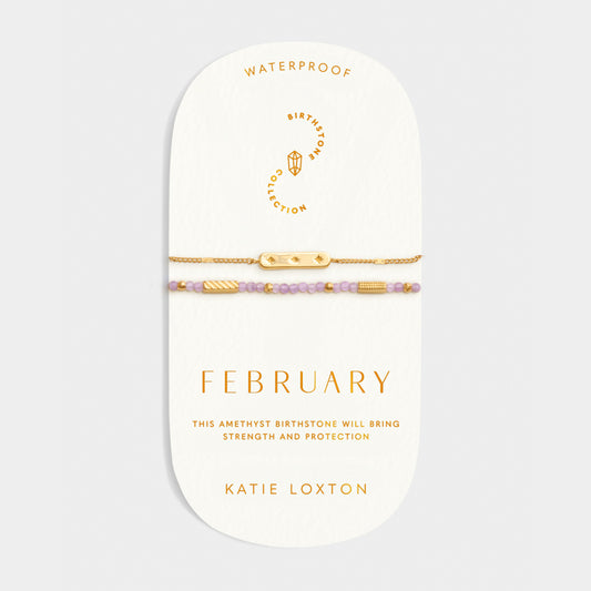 Katie Loxton Birthstone Bracelet set