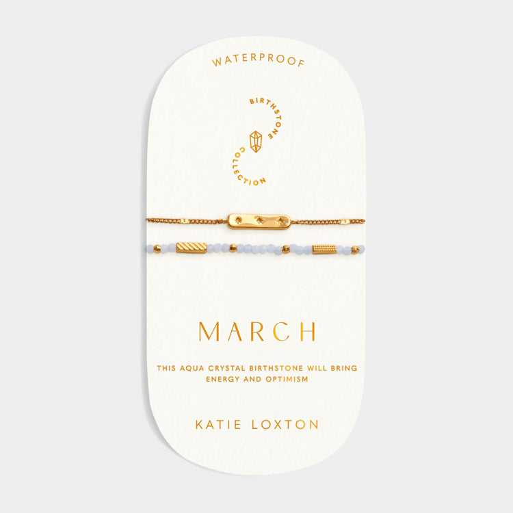 Katie Loxton Birthstone Bracelet set