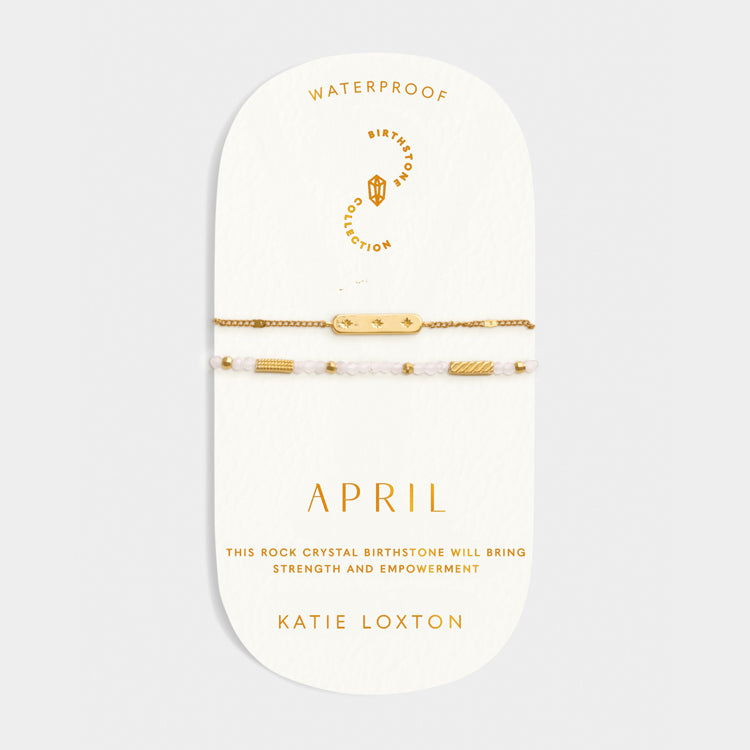 Katie Loxton Birthstone Bracelet set