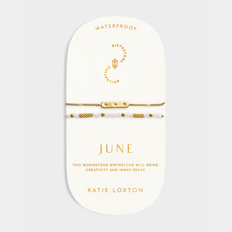 Katie Loxton Birthstone Bracelet set