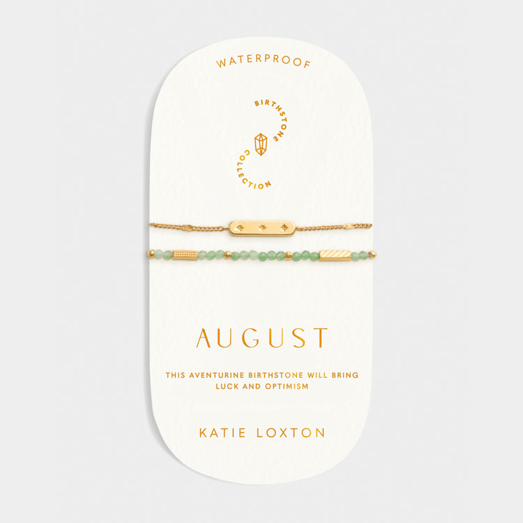 Katie Loxton Birthstone Bracelet set