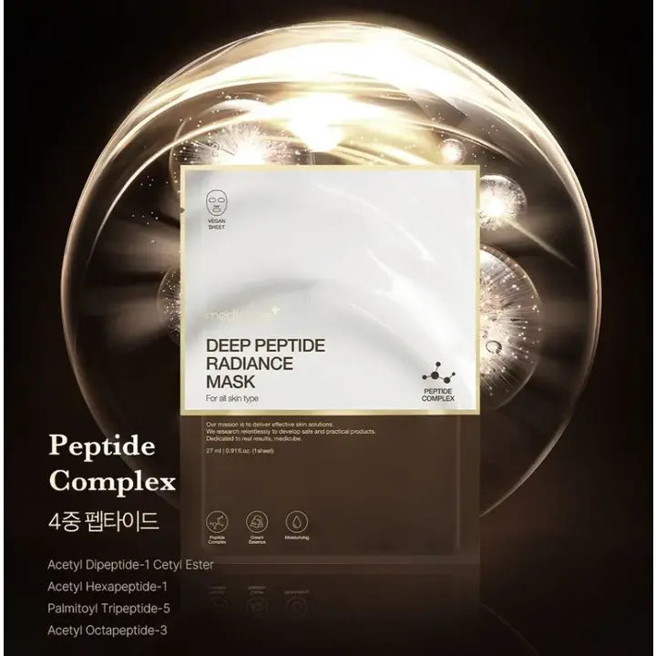 MEDICUBE DEEP PEPTIDE RADIANCE MASK