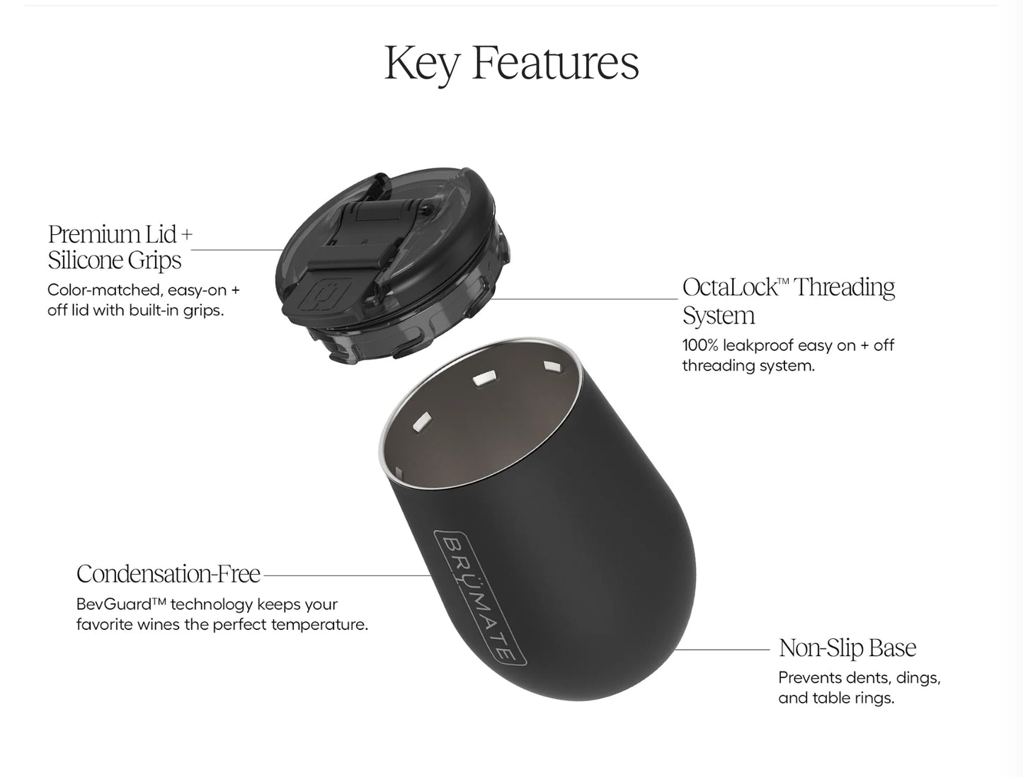 Brumate UNCORK’D wine Tumbler