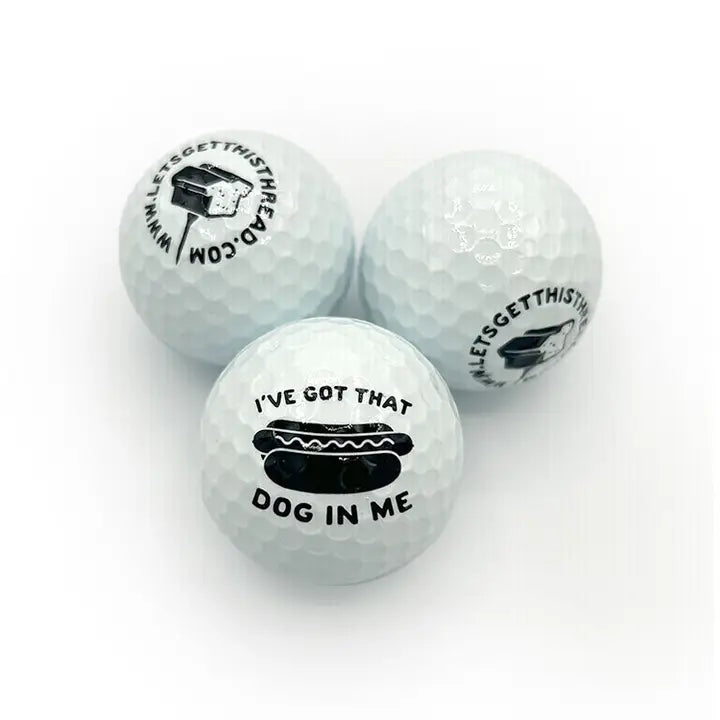 3 Pack Golf Balls
