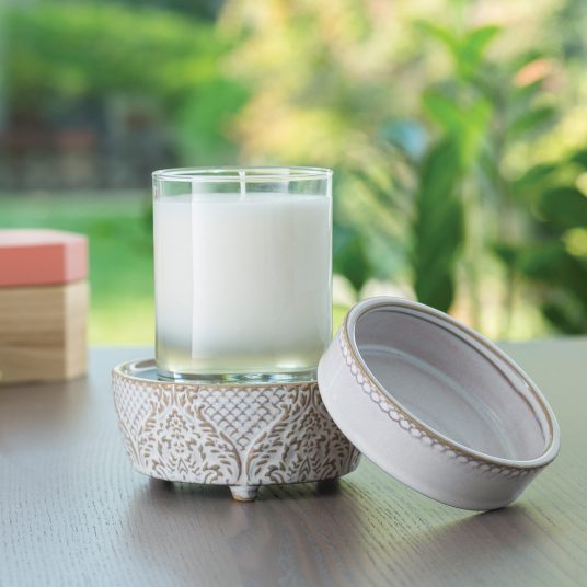 2-in-1 Fragrance Warmer (Vintage White)