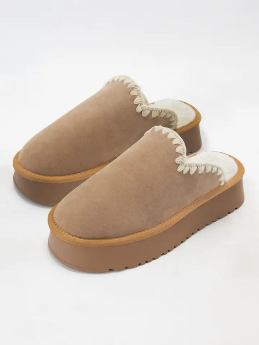 Stitched Slip on Slippers