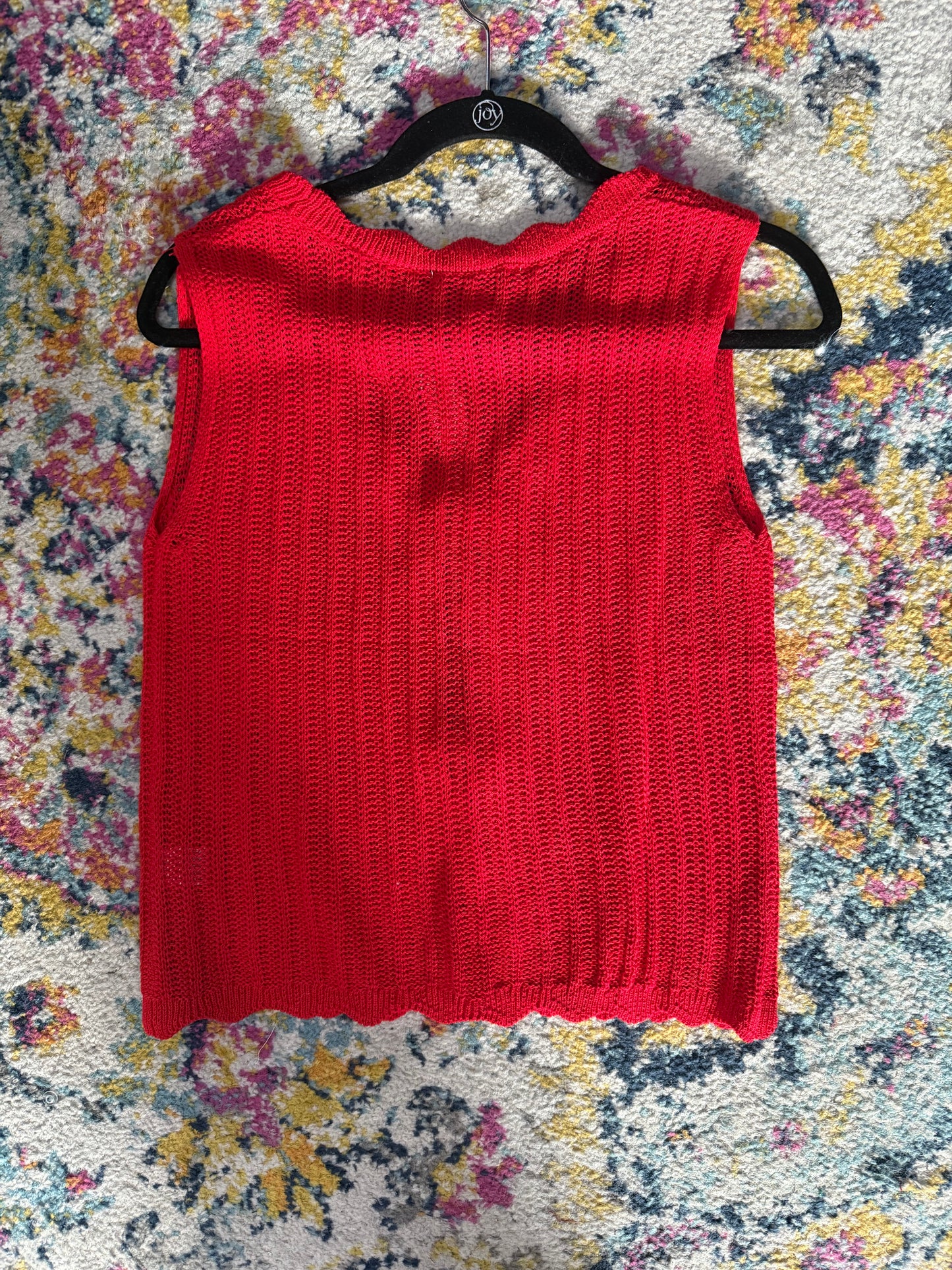 Scallop Tie Sweater