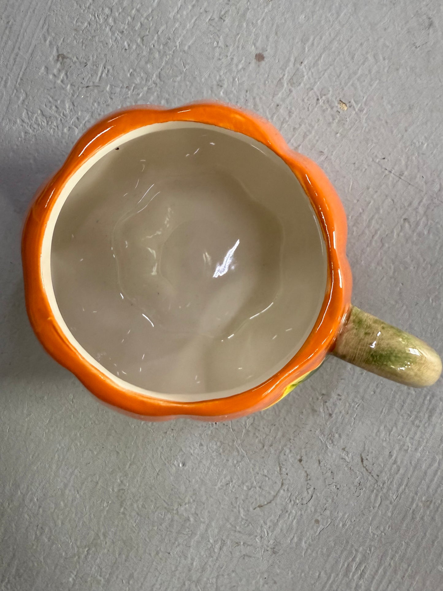 Ceramic Pumpkin Coffee Cup