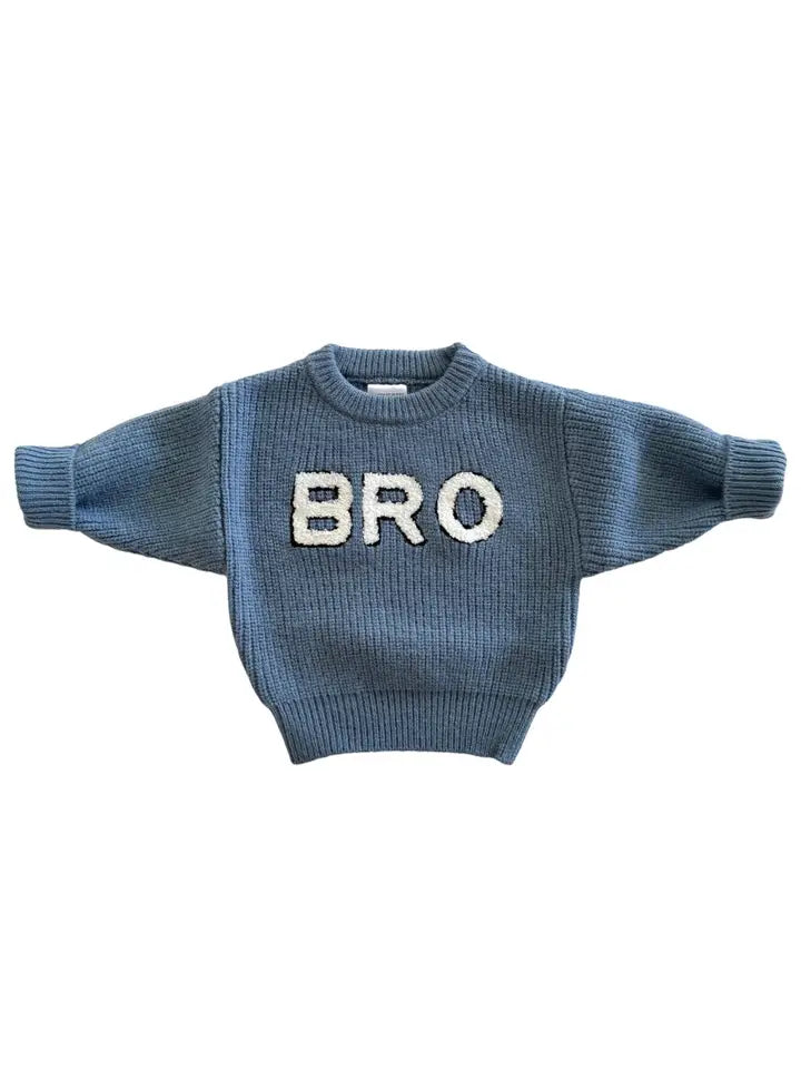 "Bro" Knit Sweater
