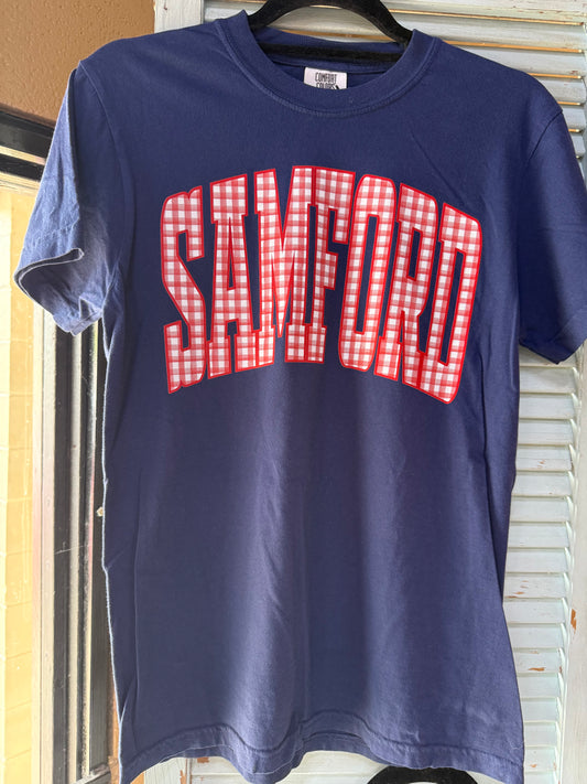 Samford Gingham T-shirt