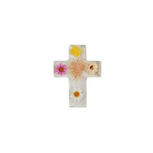 Dried flowers cross