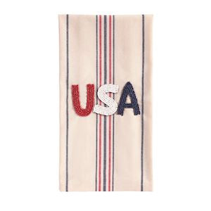 USA Beaded Tea-Towels