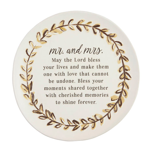 Mr./Mrs. Wedding Platter