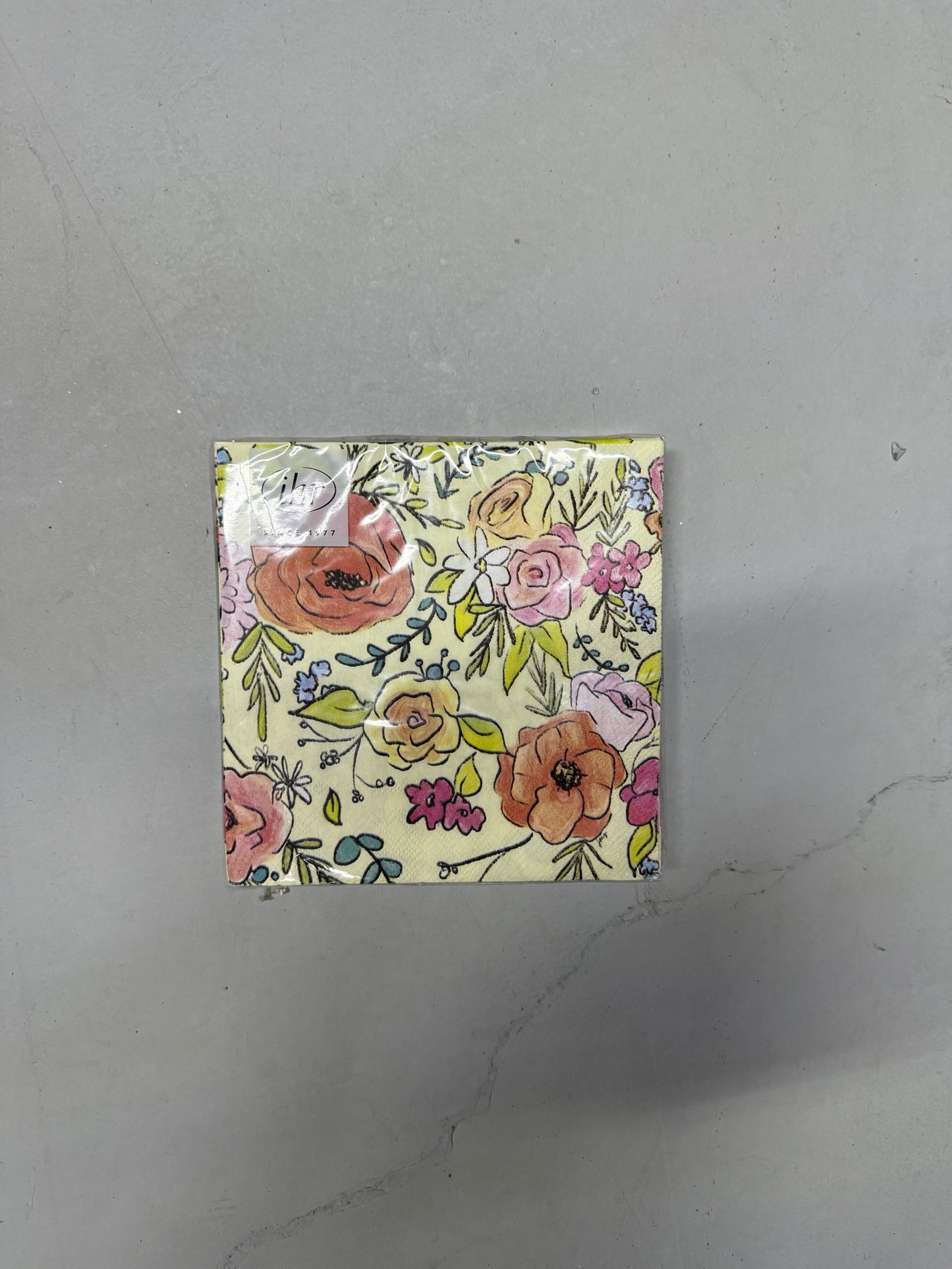 Paper Lunch Napkins Flower Party