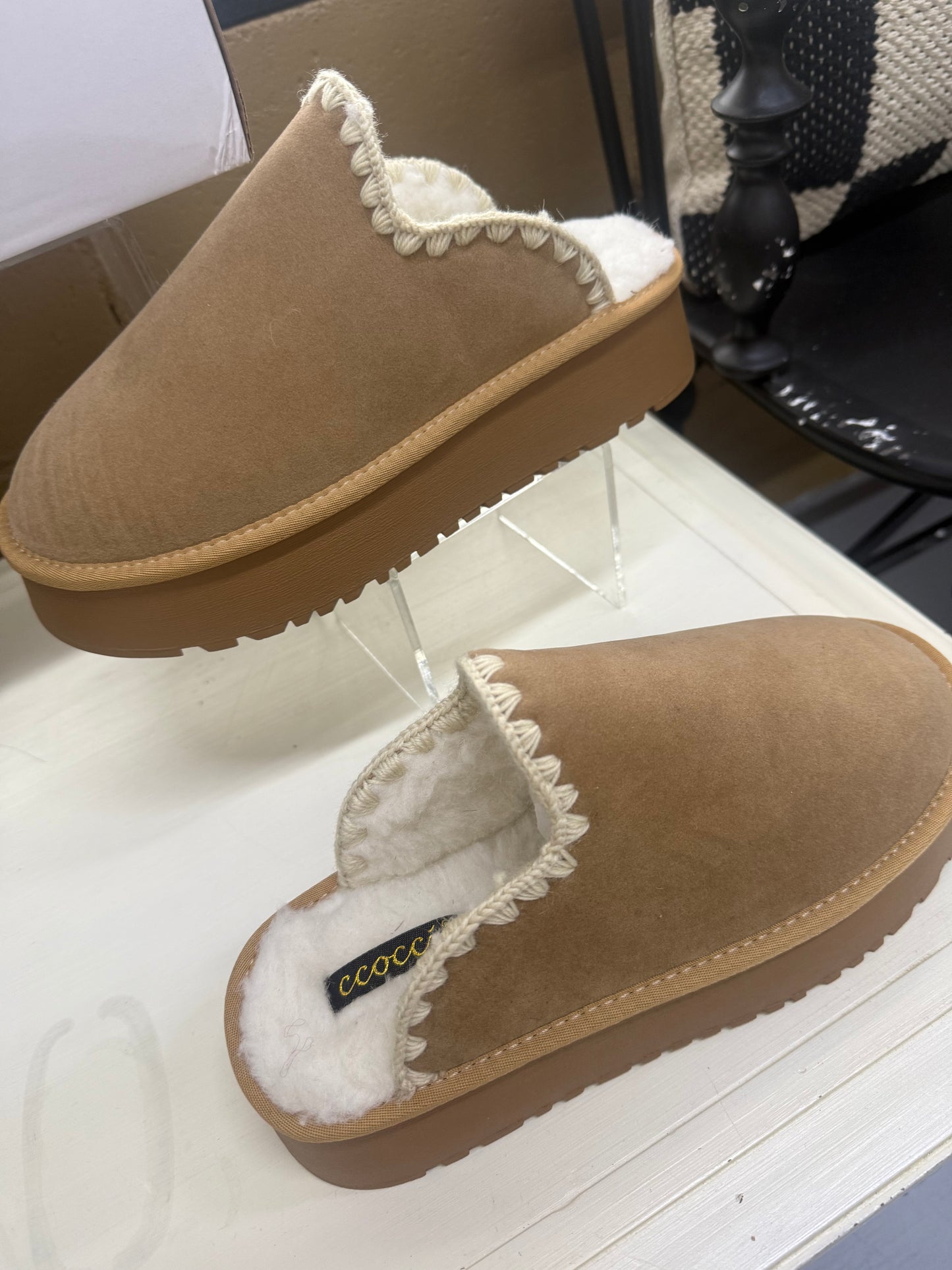 Stitched Slip on Slippers