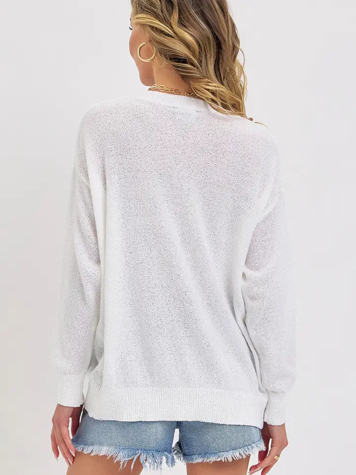 Stars and Stripes Lightweight Sweater