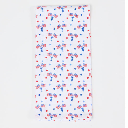 American Flag Tea Towel