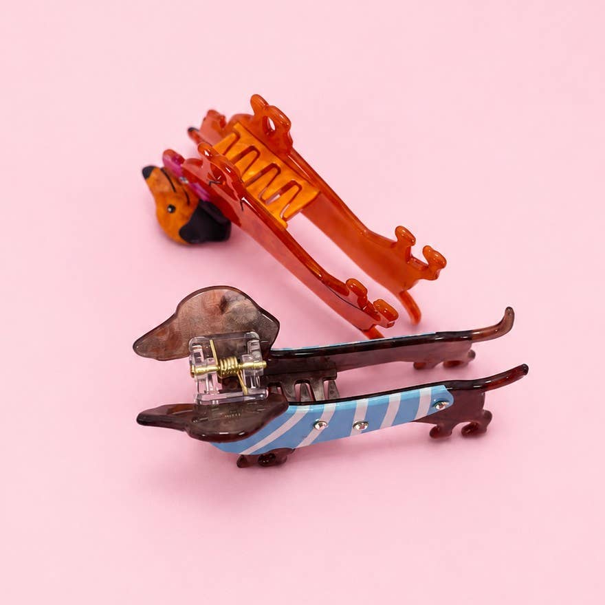 JUMBO DOG HAIR CLAW CLIPS | 40H1108