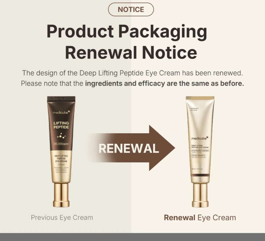 MEDICUBE Deep Lifting Peptide Eye Cream