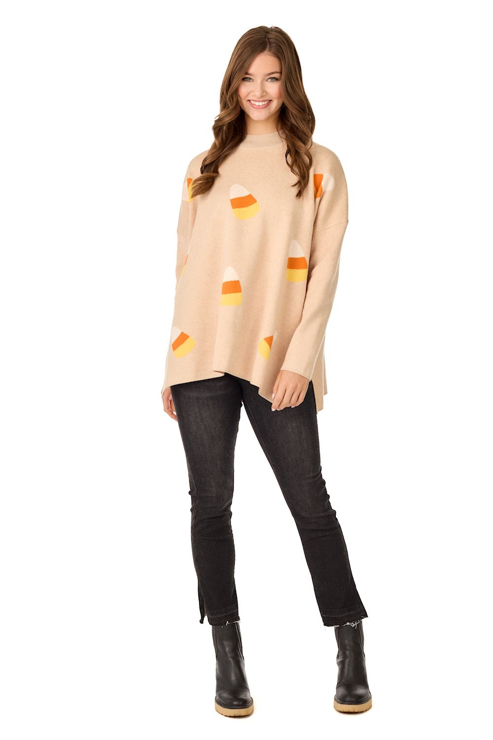 Candy Corn Sweater