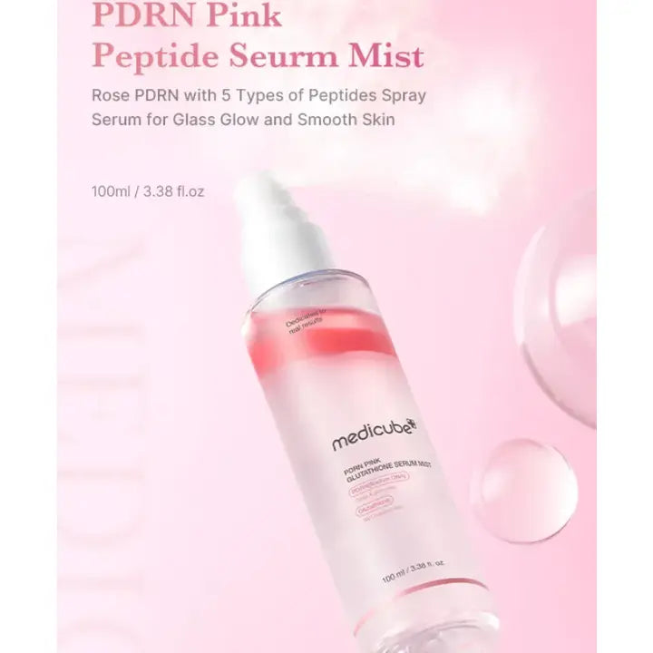 Medicube Pdrn Pink Glutathione Serum Mist