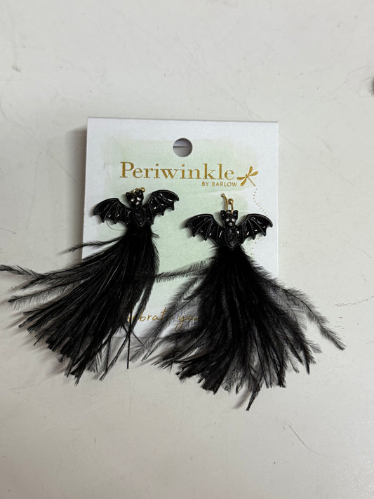 Bat Feather earrings