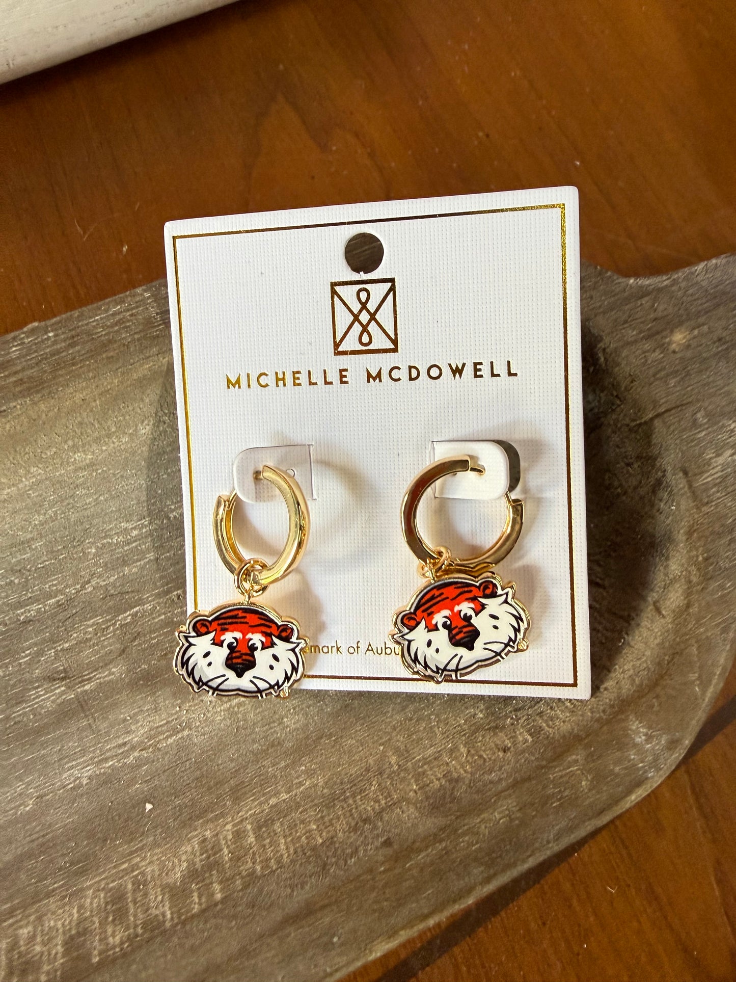 Aubie Huggie Earrings