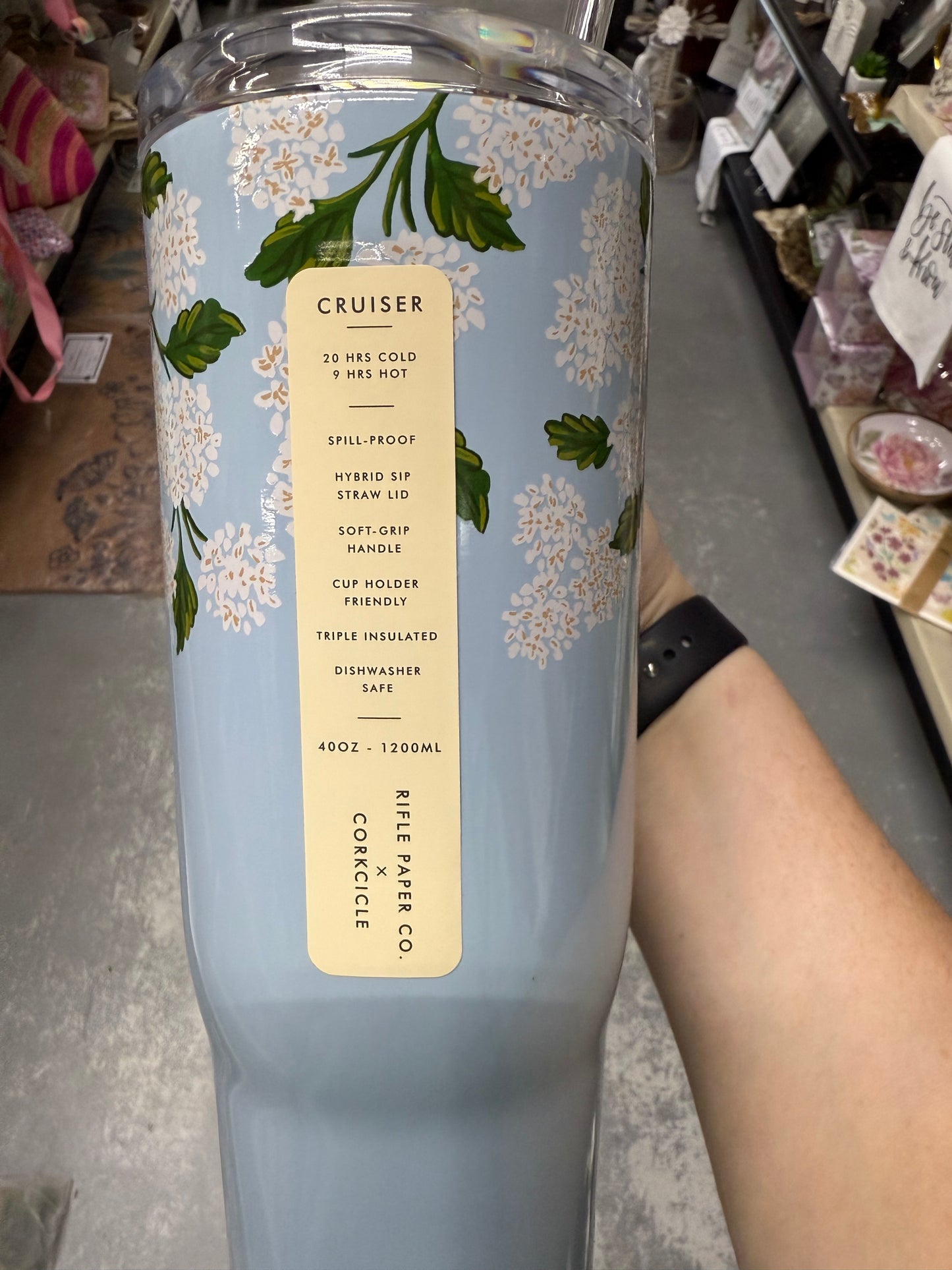 CorkcicleXRifle Paper Co Tumbler