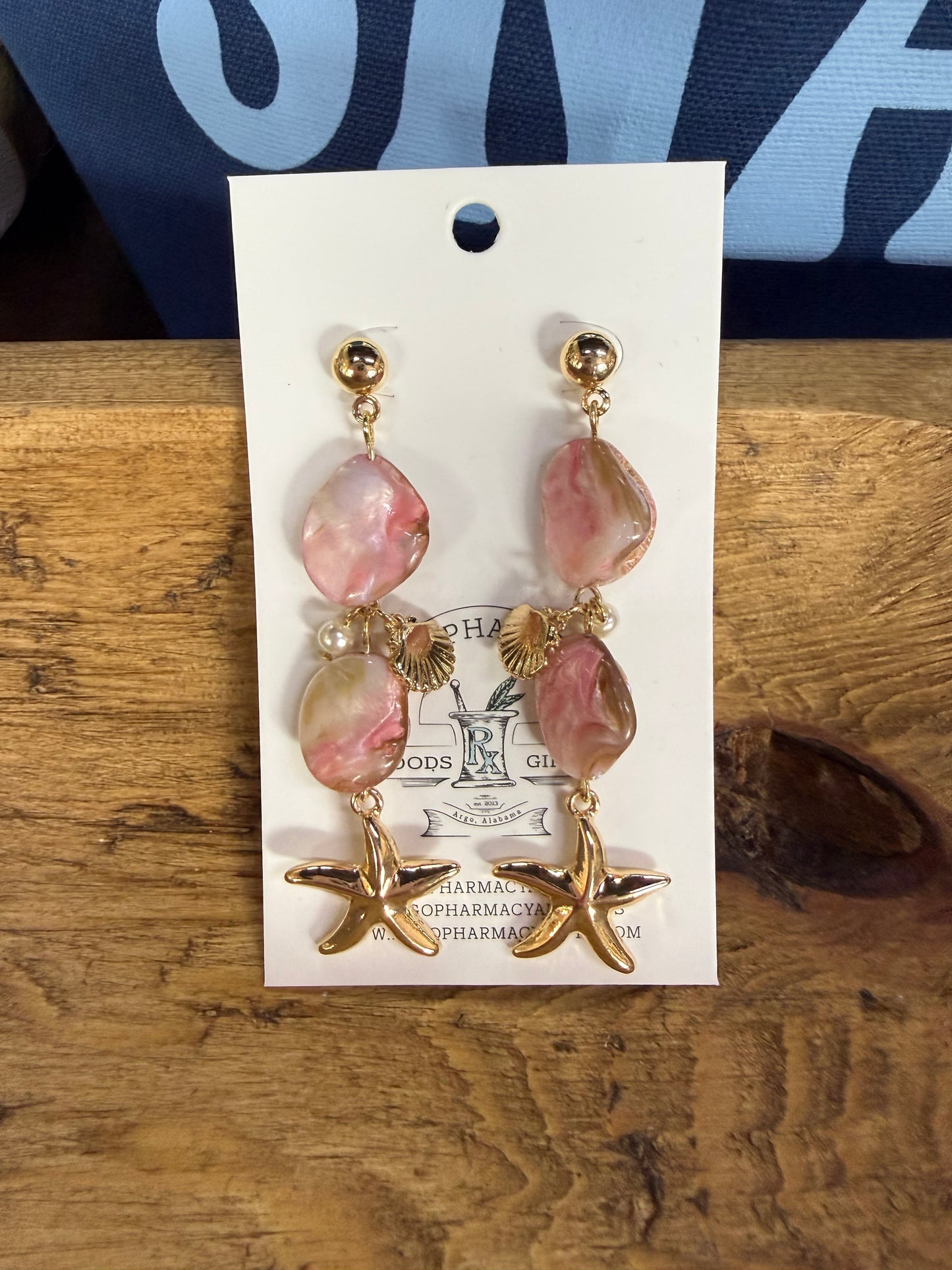 Coastal Drop Dangle Earrings